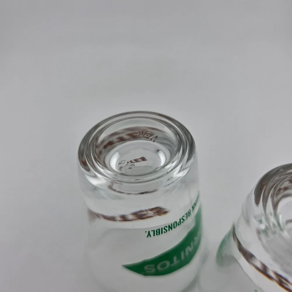 Hornitos Shot Glass San Francisco Giants‎ MLB 2020 Clear Good Condition Set of 2